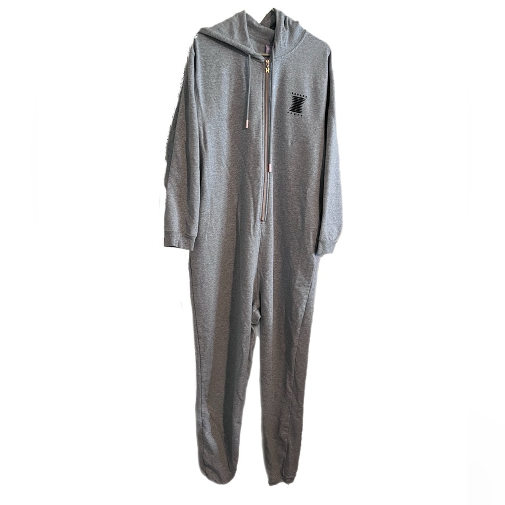 Savage X Fenty Gray Forever Savage Hooded Jumpsuit Onsie✨ - Picture 3 of 12